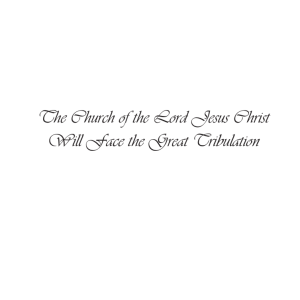 Church of The Lord (eBook)